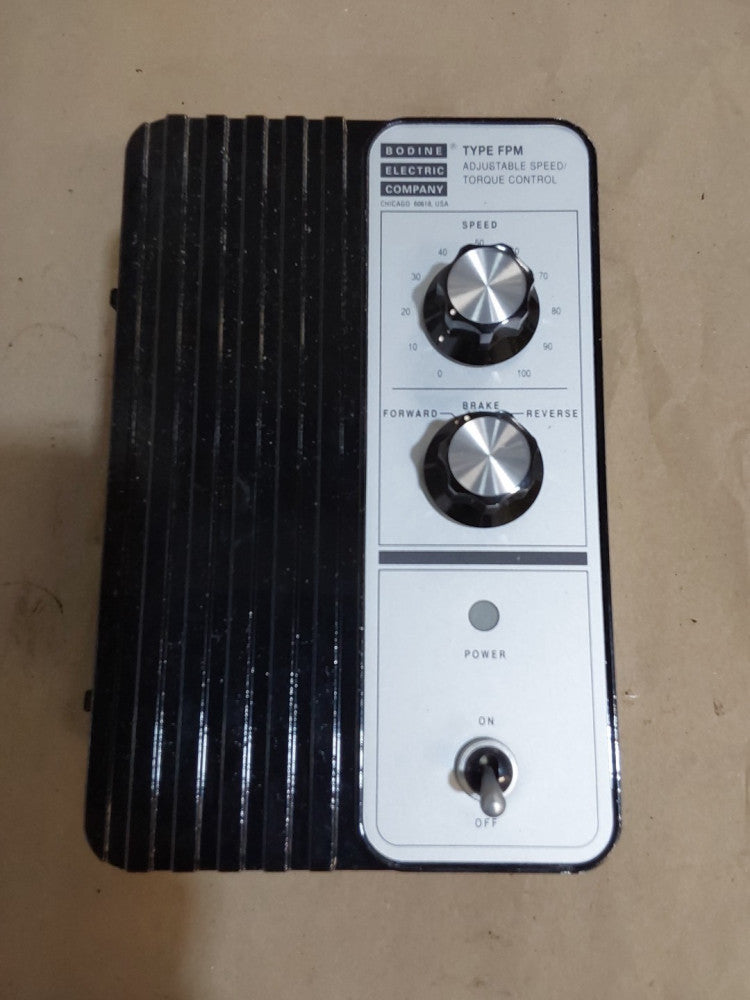 Bodine Electric 858 Adjustable Speed / Torque Control