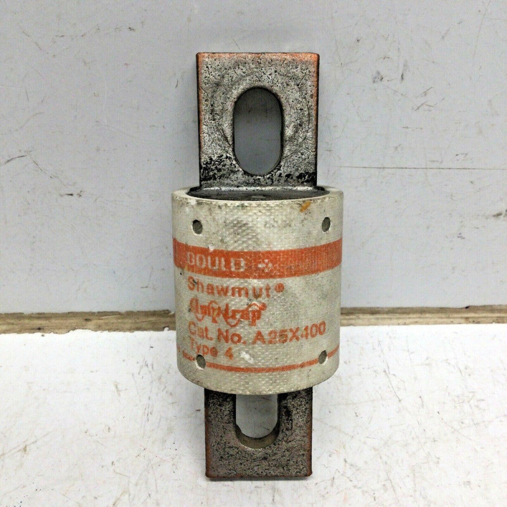 GOULD SHAWMUT AMPTRAP A25X400 TYPE 4 FUSE 400 AMP 250V