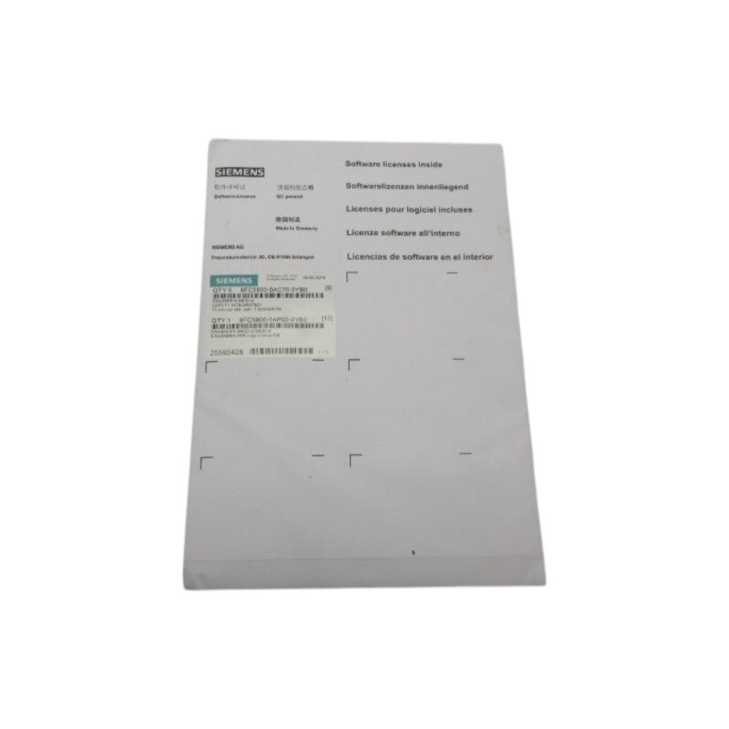SIEMENS 6FC5800-0AP02-0YB0 NSFS