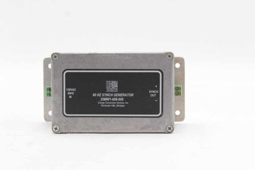 ECD Ovonics 25MW1-688-000 60 HZ Synch Generator