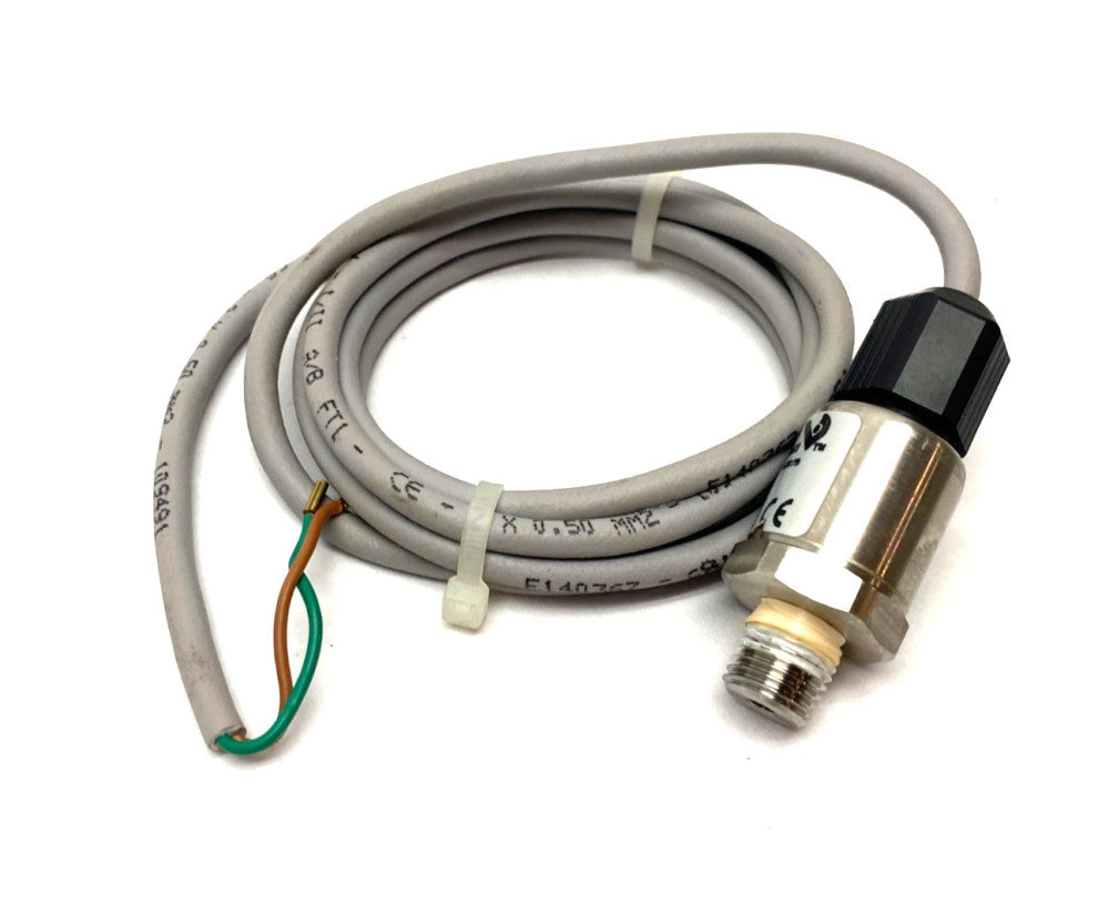 Veris PG08AM Static Pressure Gauge Sensor, 0... 250psig, 316SS