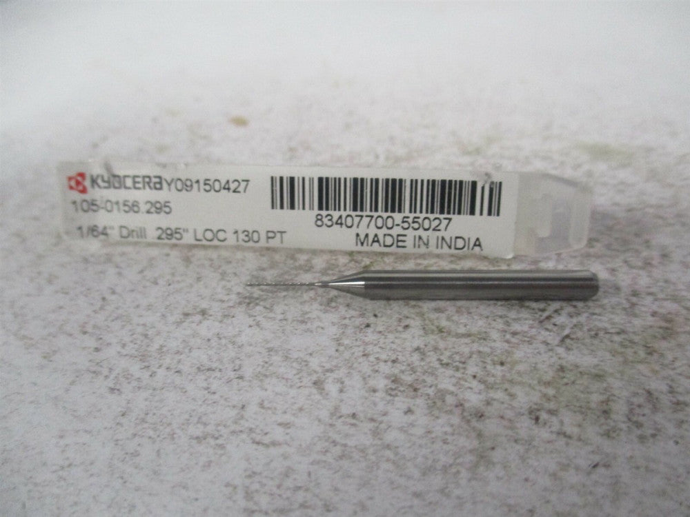 SGS (07281) 1/64" x 1/8" x 1-1/2" OAL Regular Spiral Circuit Board Drill Bit 
