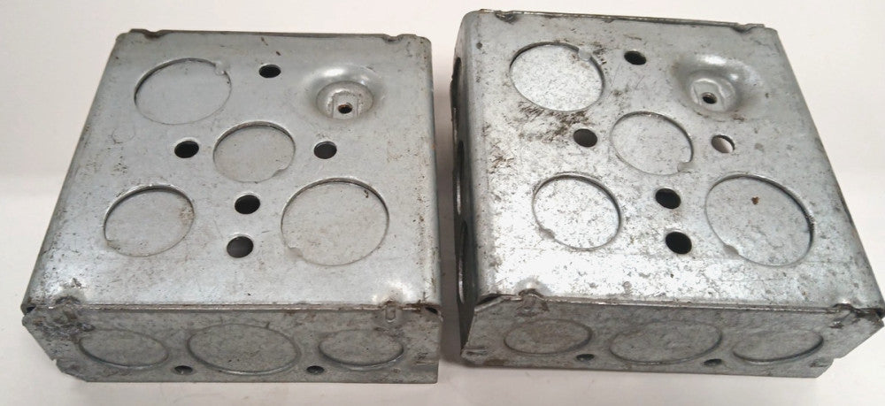 HARDWIRED POWER CONVERTER FOR 6 VDC FLUSH VALVES & FAUCETS STEEL  LOT OF 2