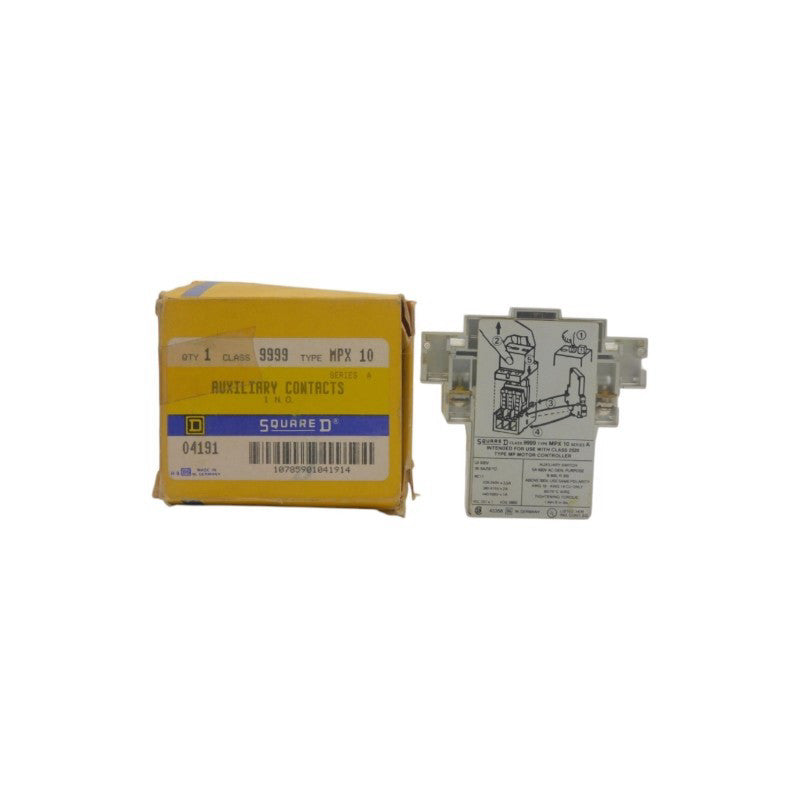 SQUARE D 9999MPX10 SER. A 600VAC 5A NSMP