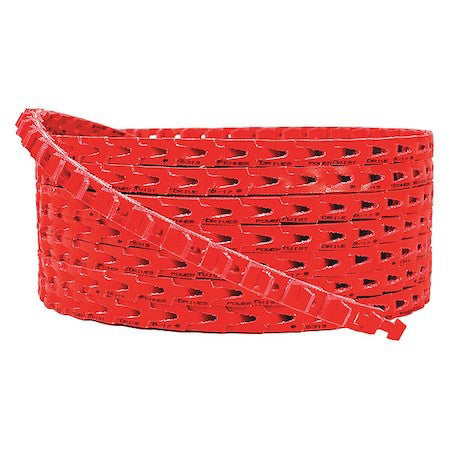 Powertwist 0408010-Drive Link V-Belt, 100 Ft. Outside Length, 3/8" Top Width,