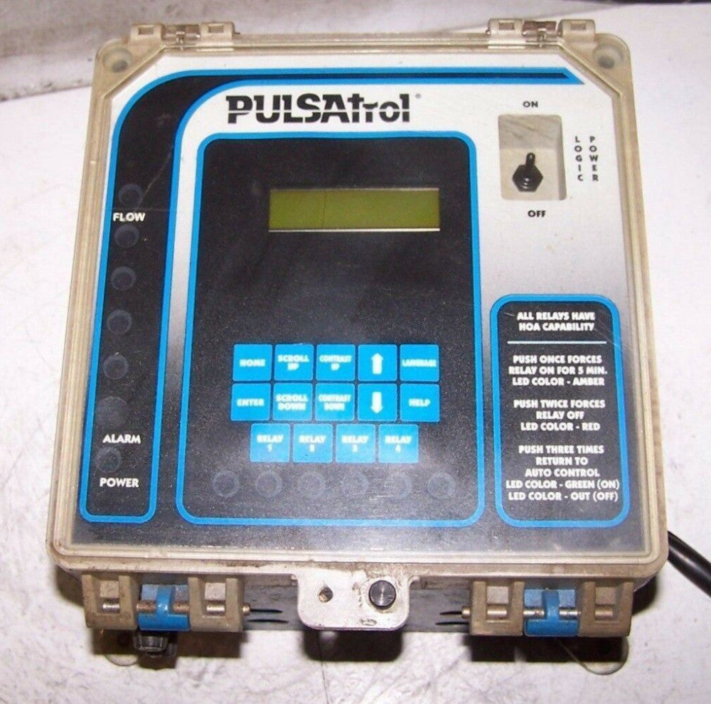 PULSATROL PULSAFEEDER MCT210BF MCT COOLING TOWER CONTROLLER 90/250 VAC 1 Ø 