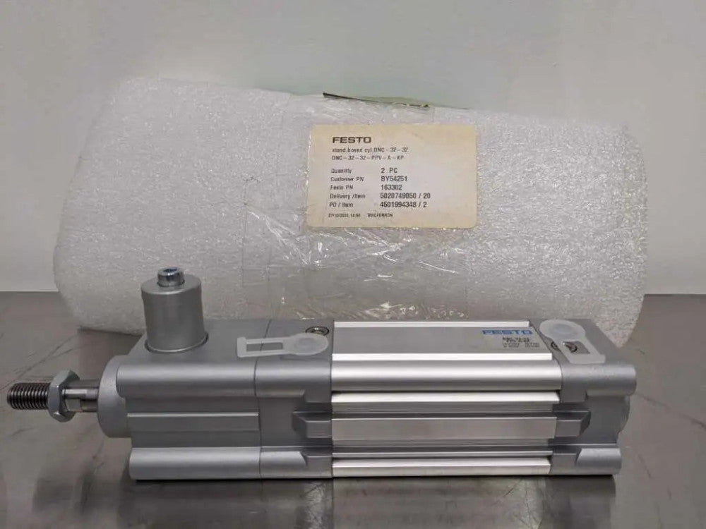 Festo DNC-32-32-PPV-A-KP Pneumatic Cylinder 125mm stroke 32mm diameter 163302 M7