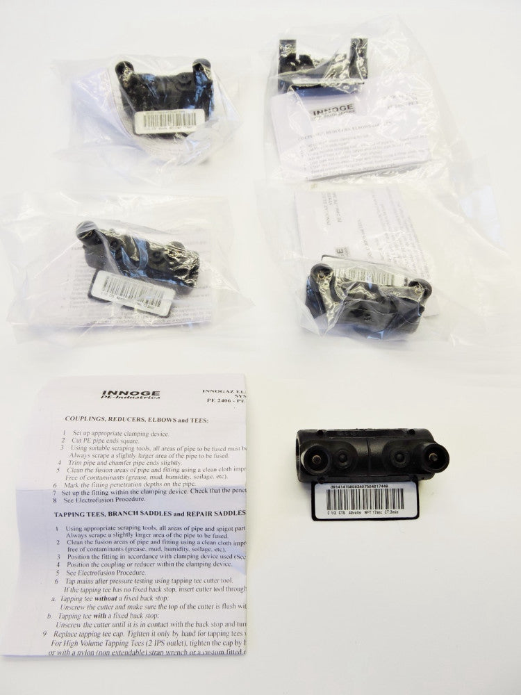 5-Pack Innoge Innogaz Electrofusion 1/2 CTS Coupling PE3408/PE4710 NEW