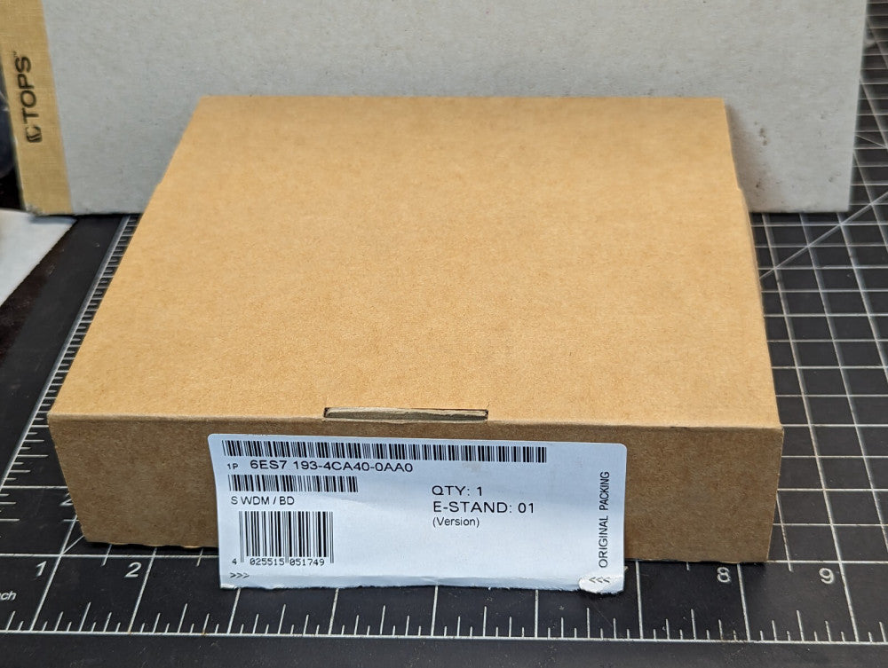 Box Of (5) Siemens 6ES7 193-4CA40-0AA0 Simatic Terminal Modules NEW [A1B3]