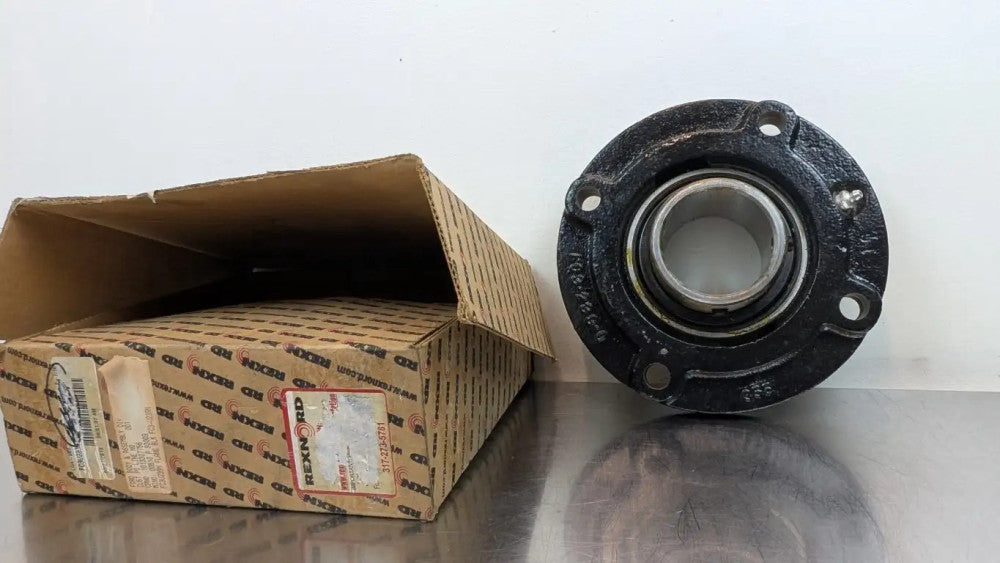 Rexnord FC3U239N 4-Bolt Round Flange Mount Bearing 2-7/16" ID Link-Belt