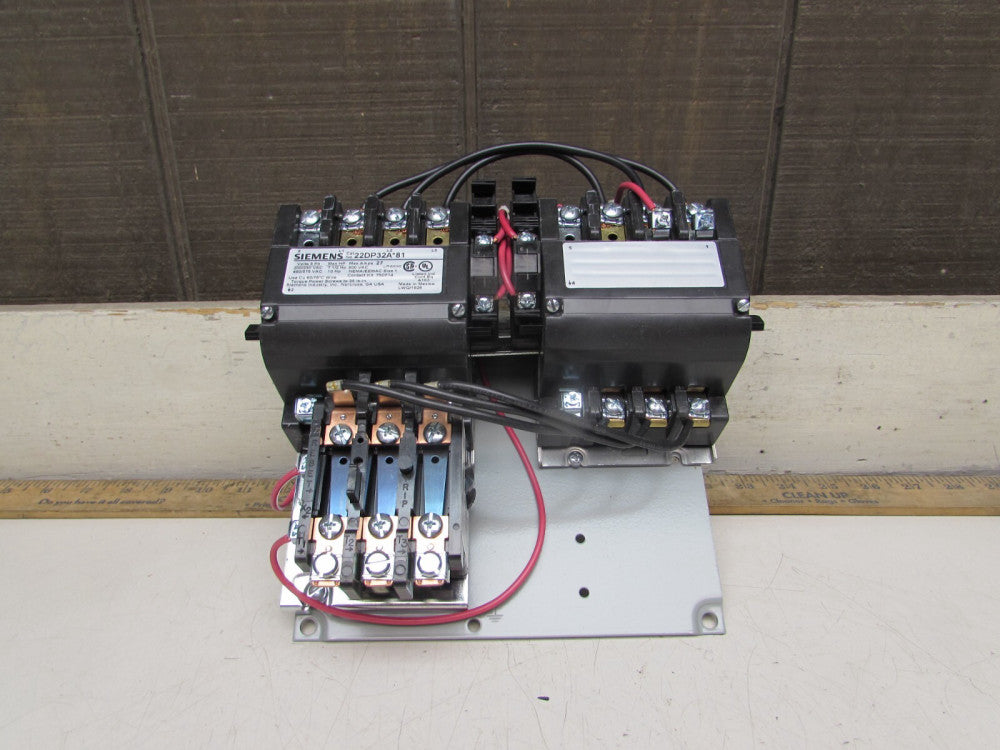 SIEMENS 22DP32A*81, SIZE 1 ,REVERSING STARTER ,  110-220V COIL,   MAKE OFFER!