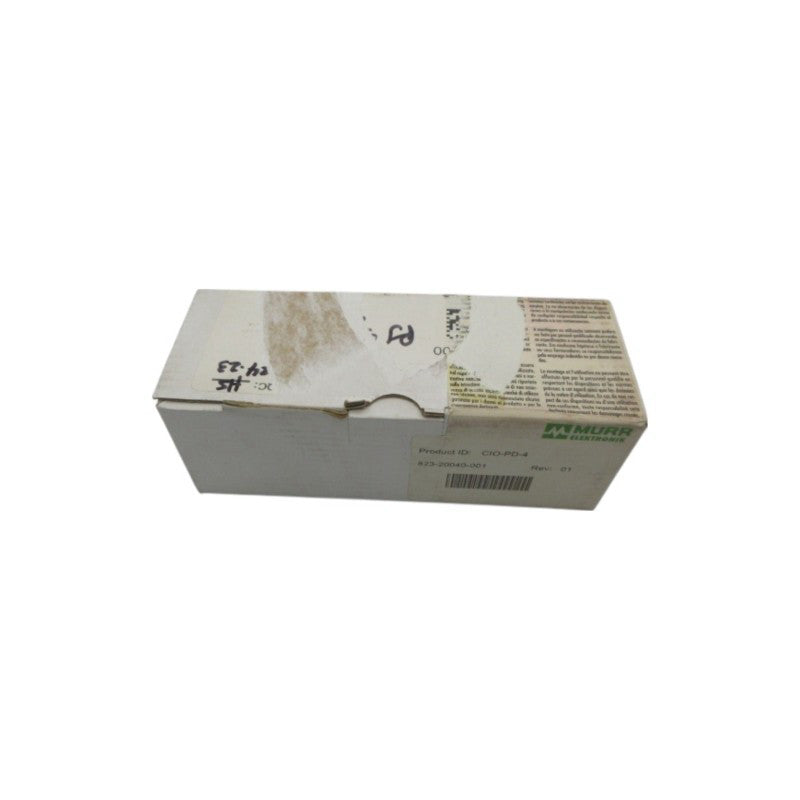 MURR ELEKTRONIK CIO-PD-4 823-20040-001 REV. 01 NSFS