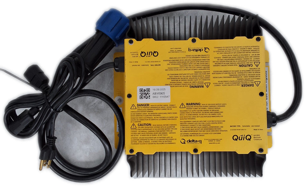 Delta-Q QuiQ 912-3600 36V On-Board Battery Charger 