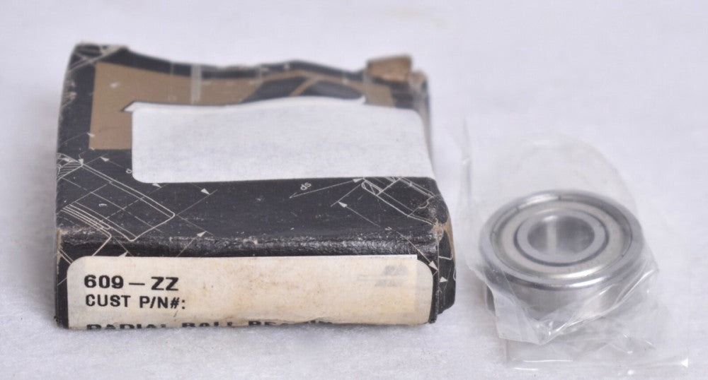 Peer Double Shielded Steel Ball Bearing  609-ZZ