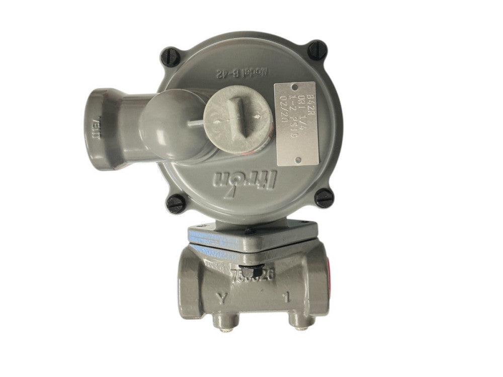 Itron B42R Gas Pressure Regulator 3/4"x3/4" 1-2 PSIG Orifice 1/4"