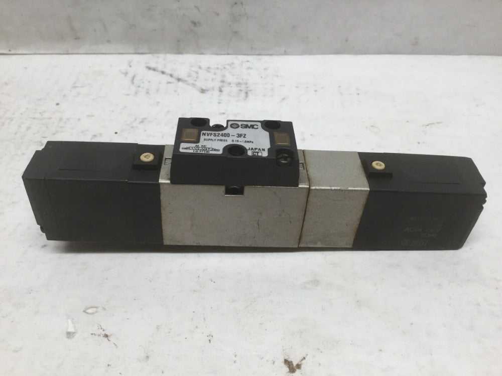 SMC NVFS2400-3FZ 94-138 VAC Pneumatic Solenoid Valve NVFS2400 NVFS24003FZ