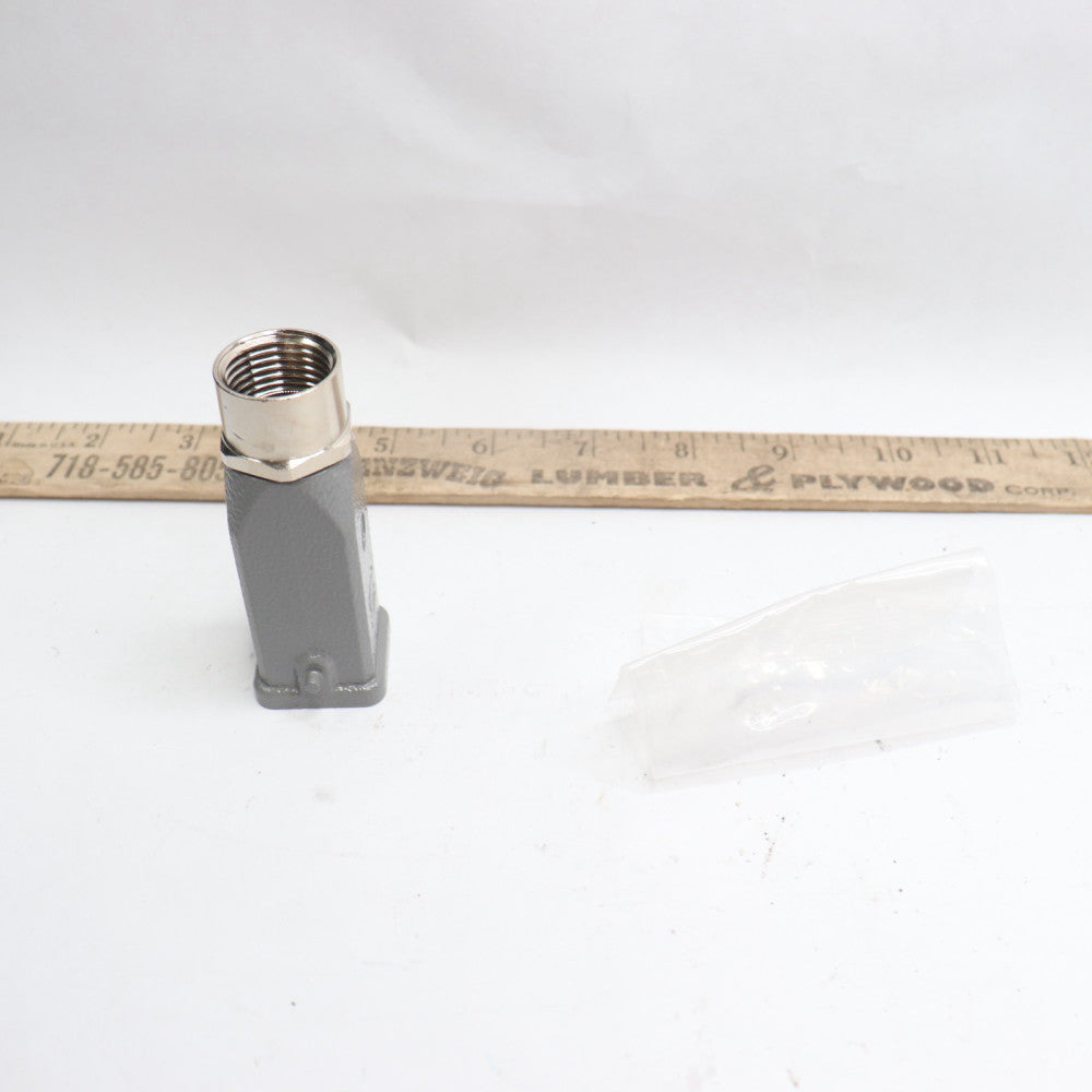 Harting Heavy Duty Power Connectors Han Hood w/Adapter Assembly 1/2" NPT