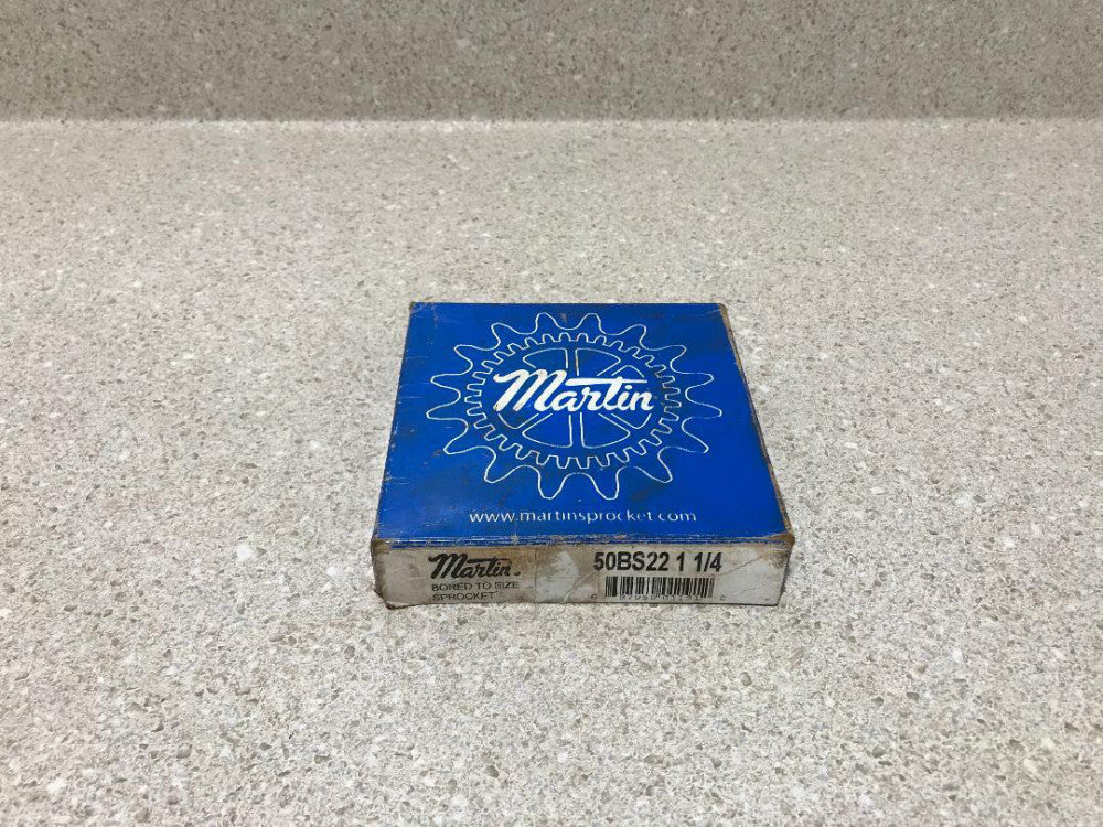 Martin Bored to Size Sprocket 50BS22 1 1/4 NEW