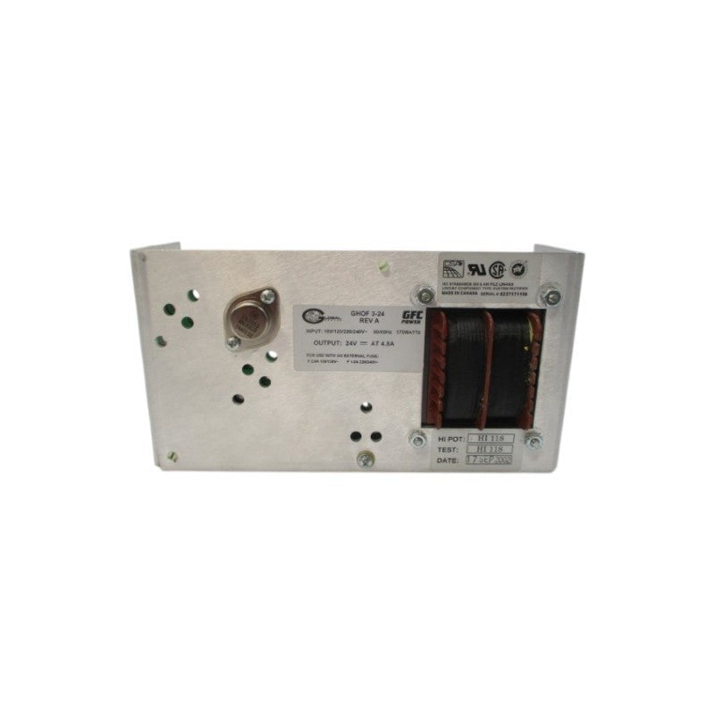 GFC POWER GHOF3-24 240V 4.8A REV. A NSNP
