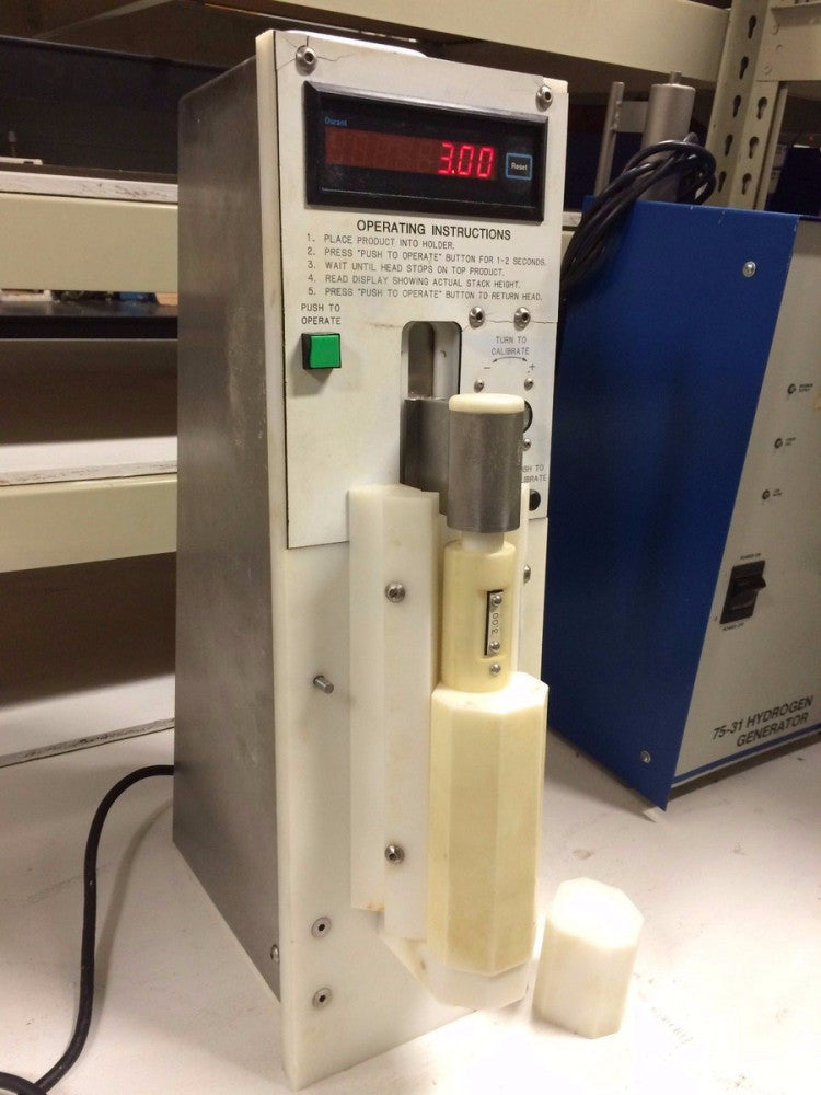 M.W. TECHNOLOGIES HG2000 STACKOMETER HEIGHT METER