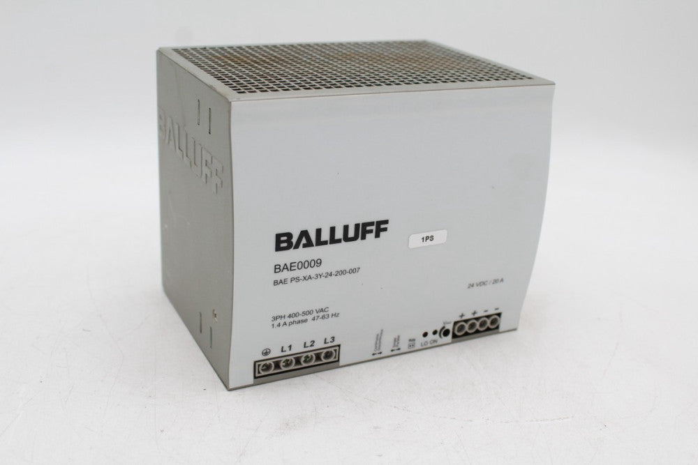 Balluff BAE PS-XA-3Y-24-200-007 Power Supply