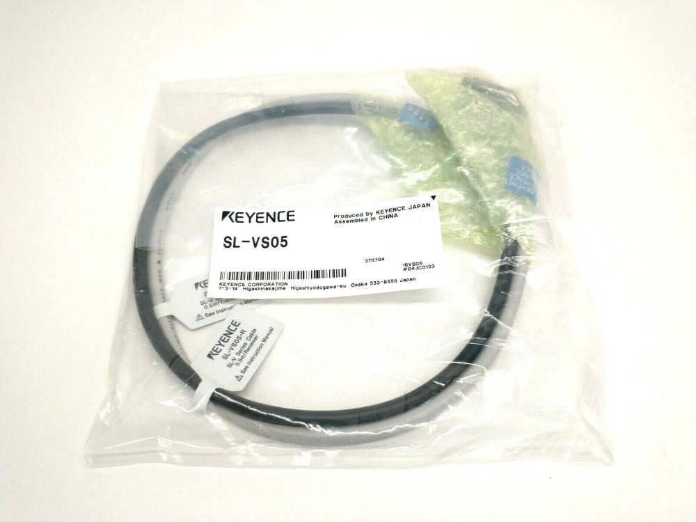 Keyence SL-VS05 Serial Connection Light Curtain Transmitter/Receiver Cables 0.5m