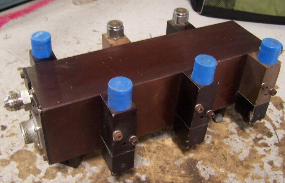 SPRAYMATION HOT MELT GLUE MANIFOLD 6 HEADS MODEL 306753