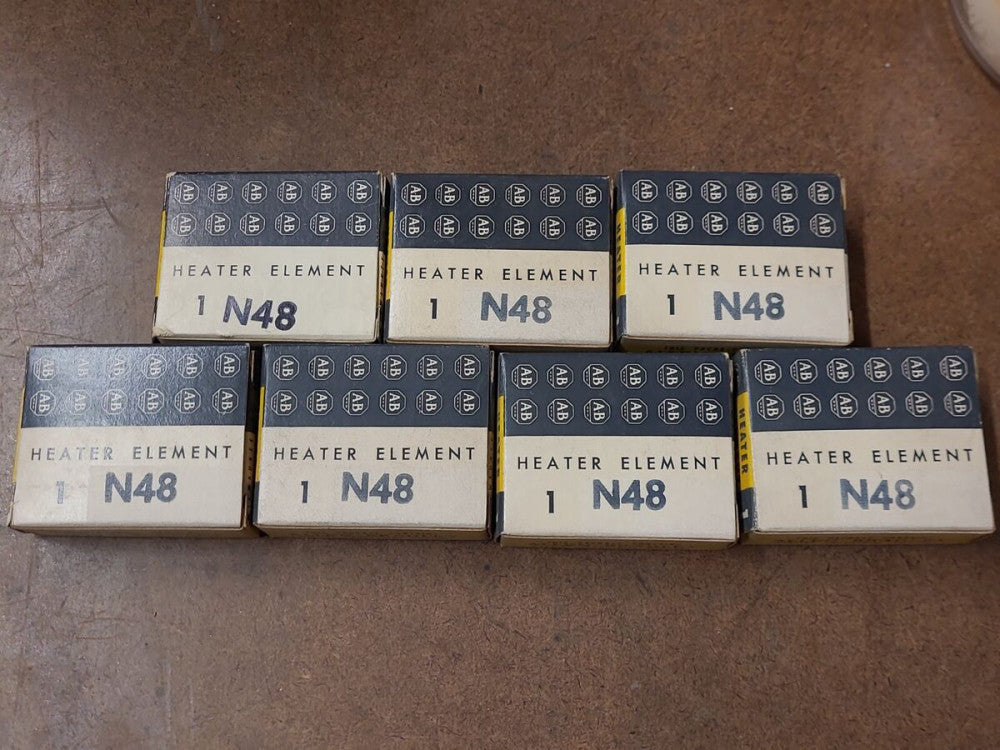 Lot Of 7 Allen Bradley N48 Heaters