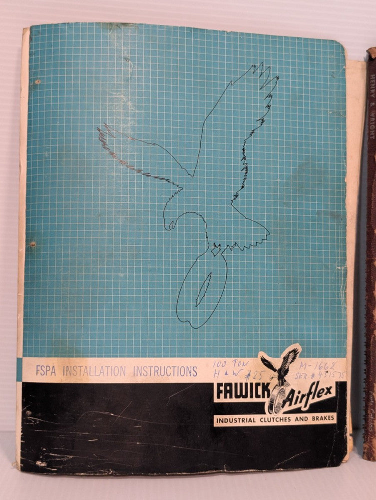 Fawick Airflex FSPA Standarized Press Installation Instructions Manual