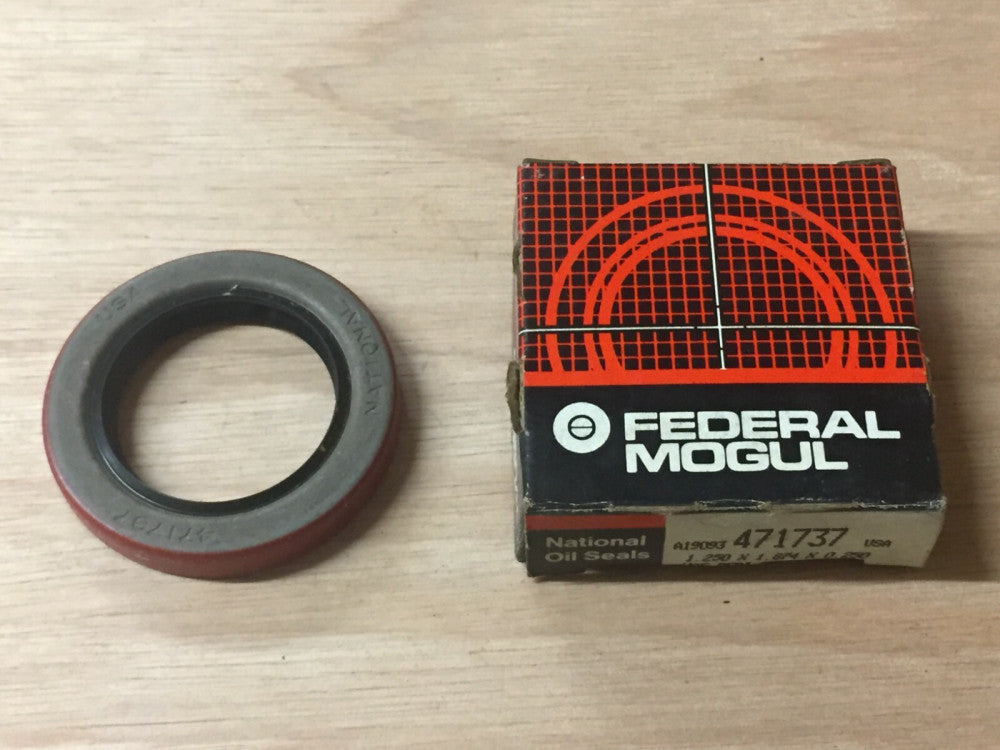 NOS Federal Mogul / National Oil Seal 471737  1.250 x 1.874 x 0.250 Inches