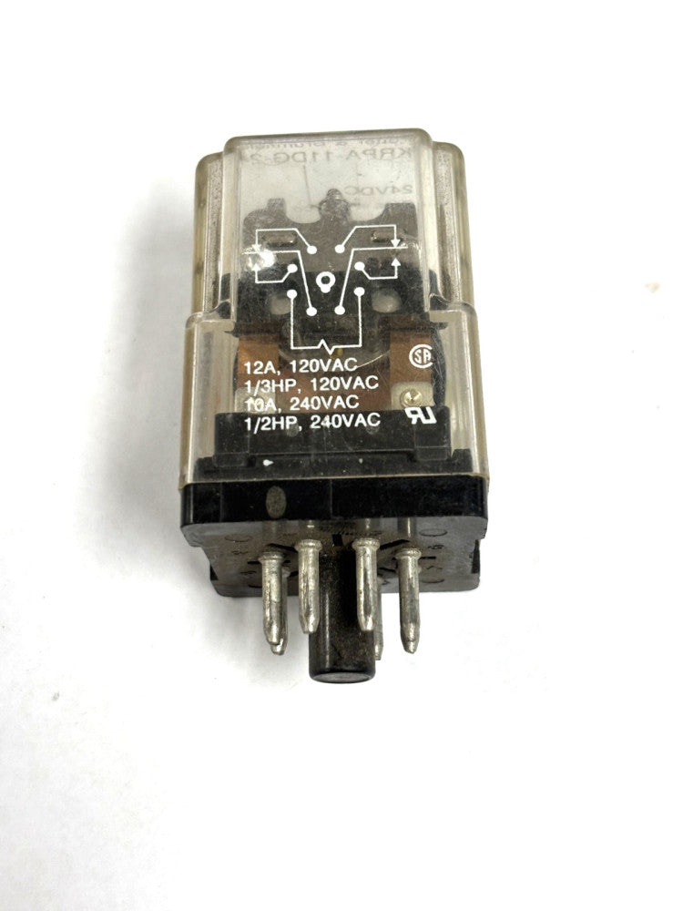 POTTER & BRUMFIELD KRPA-11AG-24 GENERAL-PURPOSE POWER RELAY