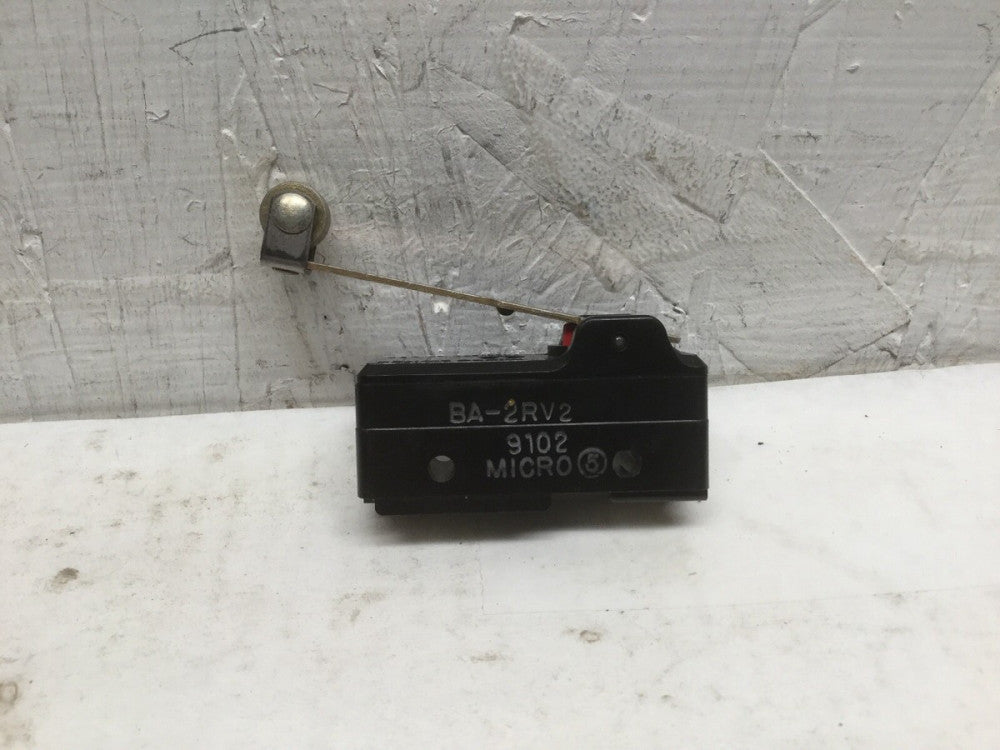 Micro Switch BA-2RV2 Roller Lever Limit Switch 20A 125, 250 or 480 VAC