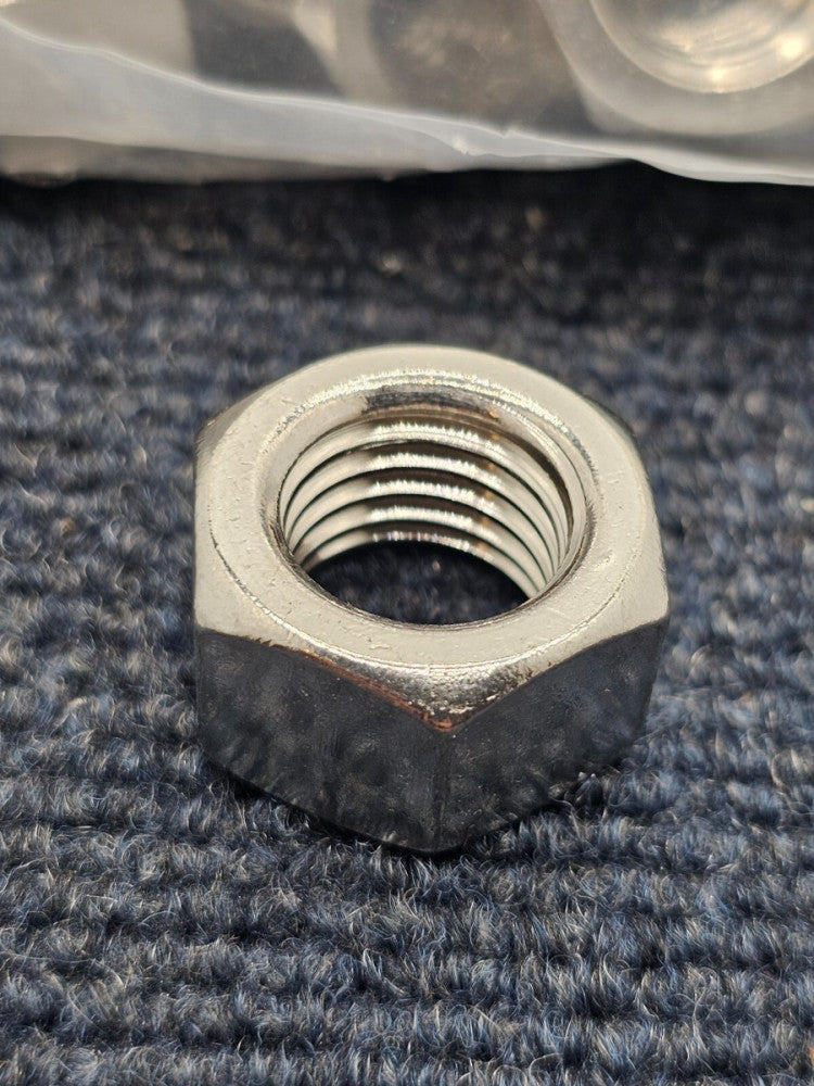(50 PIECES) NFISS3/4C 3/4"-10 Finished Hex Nuts Stainless Steel