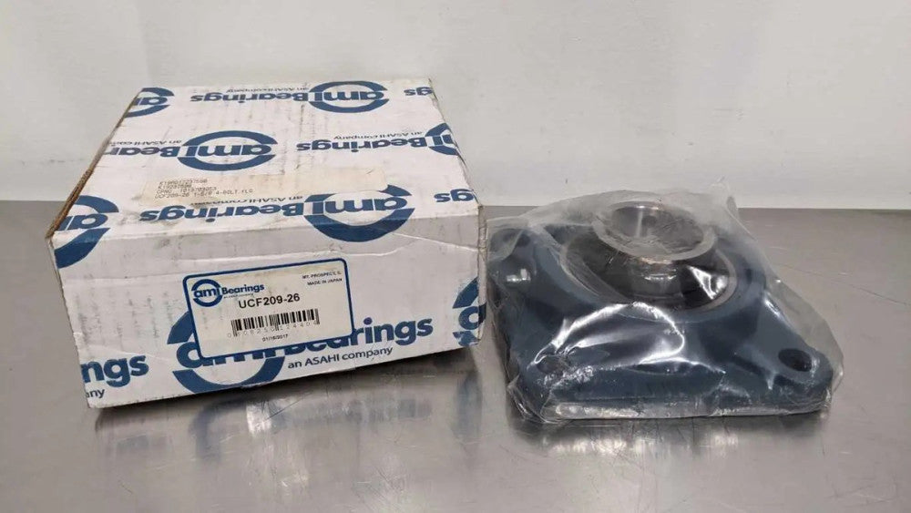 AMI Bearings UCF209-26 4 Bolt Flange Bearing 1-5/8" ID
