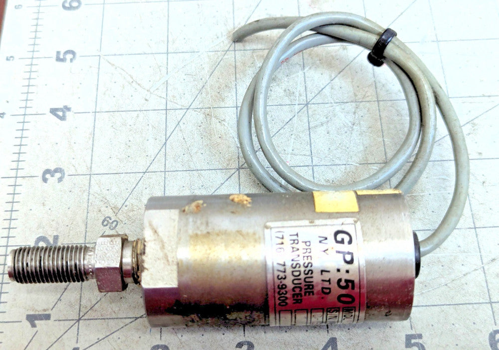 GP: 50 Model 211 Industrial Grade Pressure Transducer 0~150 PSIG [C9S4]#12
