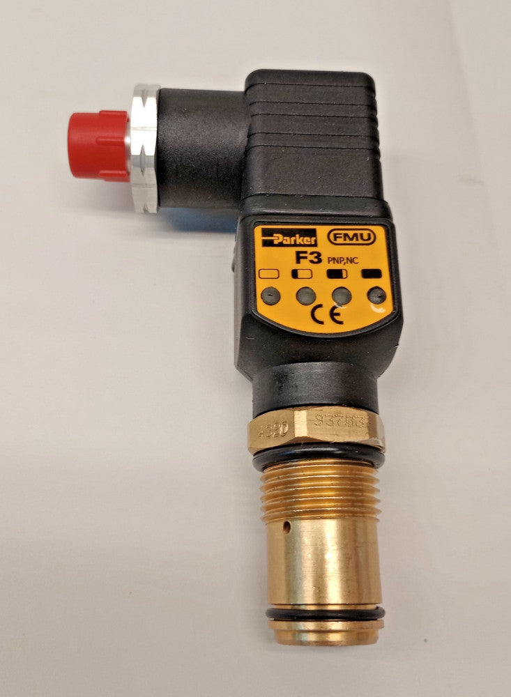 Parker FMU-F3-PNP-NC Used Pressure Indicator 4-LED 937037 8.5
