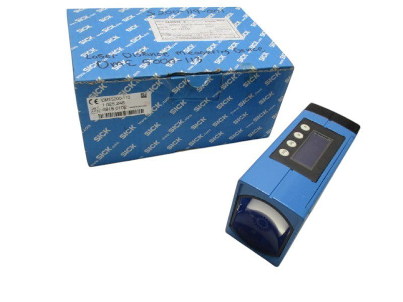 SICK DME5000-113 DISTANCE MEASURING DEVICE (AS PICTURED)  NSMP