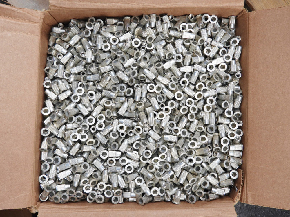 7,000 pcs M5 x 0.8 Steel Rivnut Steel Threaded Inserts Rivet Nut Grip Range 3.30