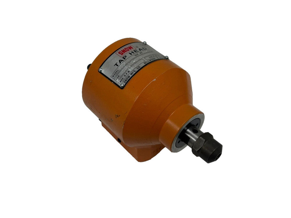 USED SNOW MODEL: SIZE 1 TAP HEAD 3600RPM FOR CAP. 0-1/4