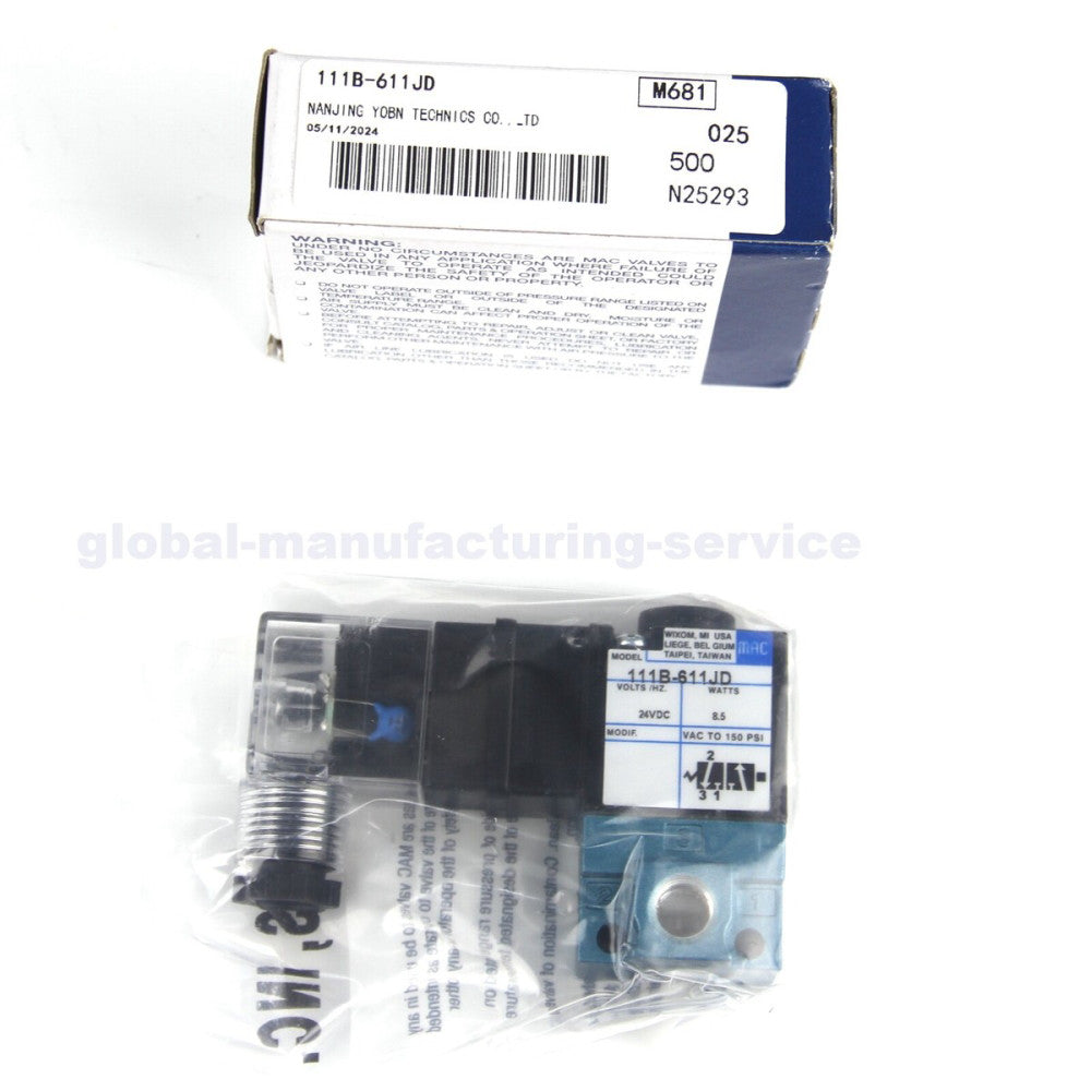 1PC New for MAC 111B-611JD Solenoid Valve 111B-611JD