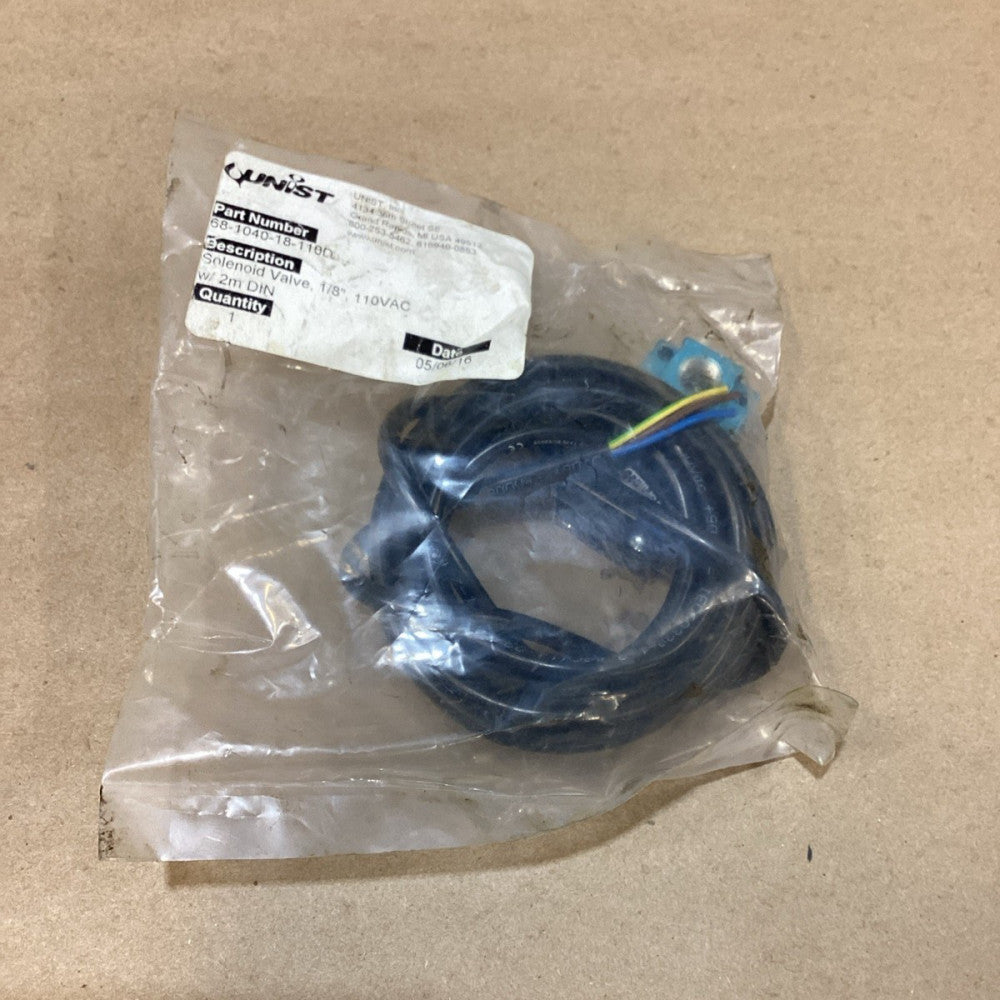 Unist 68-1040-18-110D SOLENOID VALVE 110VAC