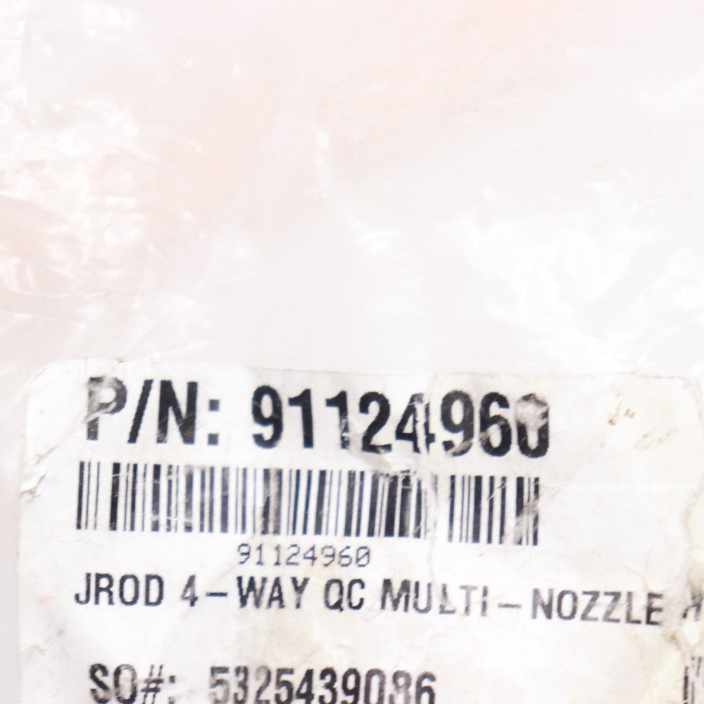 4-Way Pressure Washer Nozzle Holder J Rod Bare for 1/4" MPT Nozzles