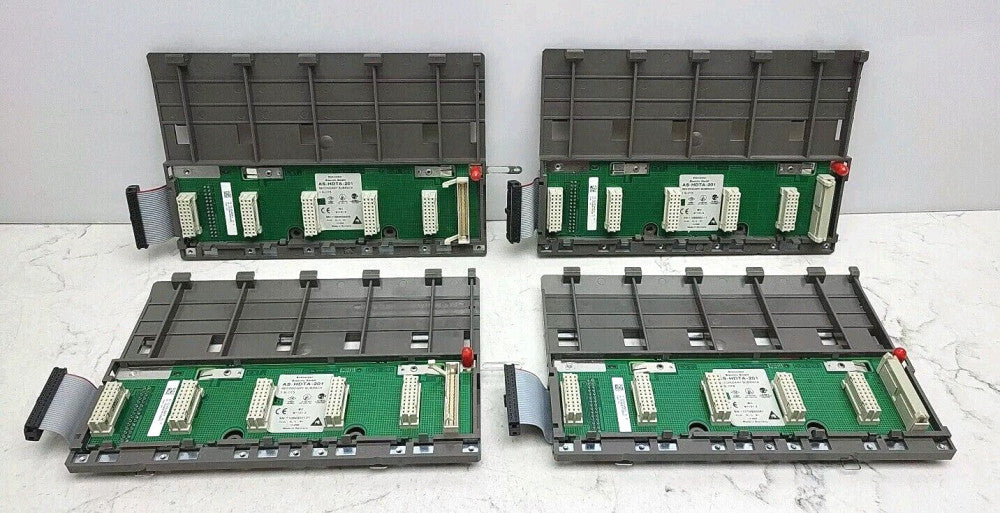 4 Pack Schneider Electric AS-HDTA-201 Secondary Plc Subrack 5 Slots