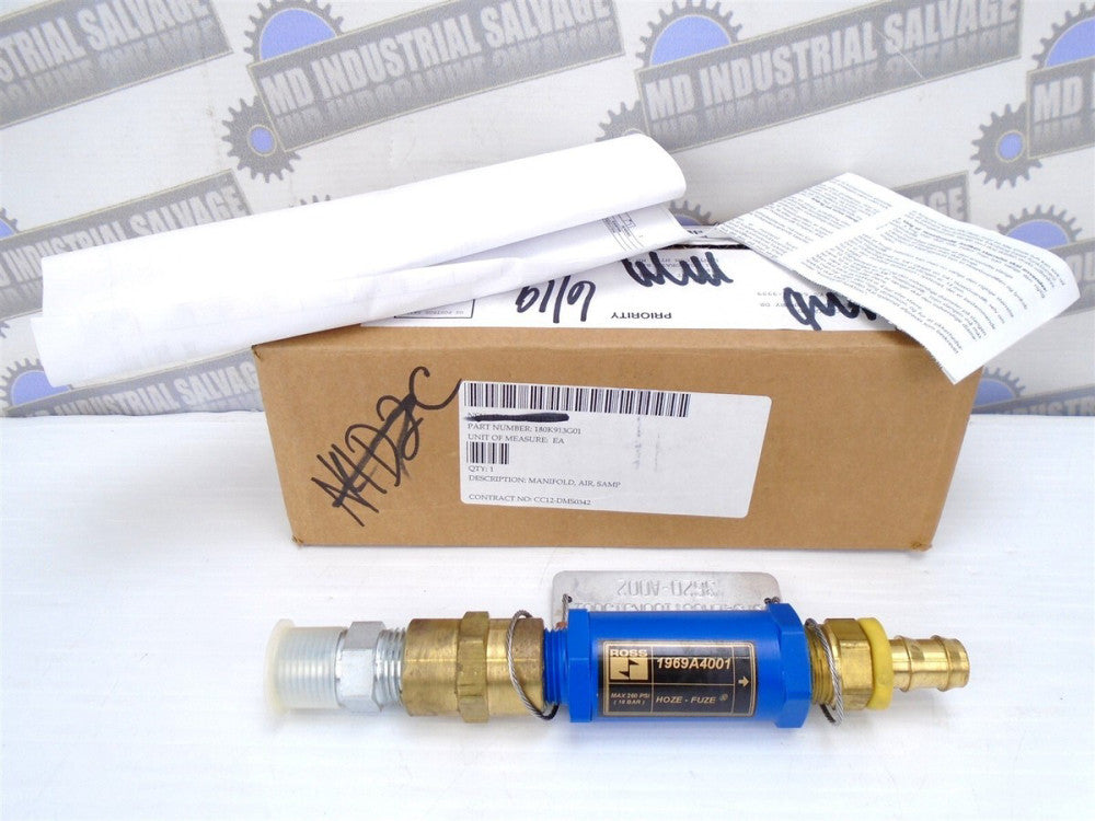 ROSS - 1969A4001 - HOZE-FUSE - 1/2 in. Male to Female - MAX 260 PSI (NEW in BOX)