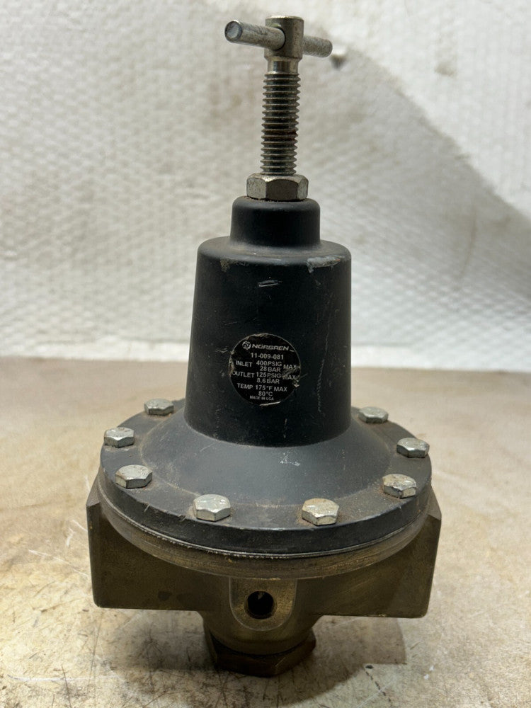 USED Norgren Water/Air Pressure VALVE  11-009-081