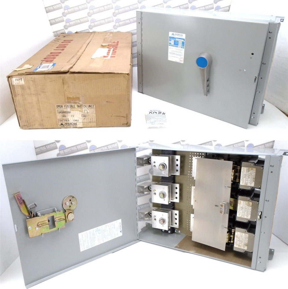 American FPE - QMQB8036H - 3P PANEL BOARD SWITCH - 3PH, 800A, 600V (NEW in BOX)