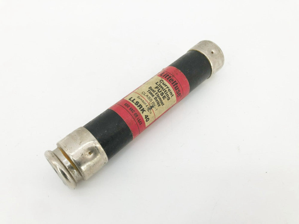New Littelfuse LLSRK40 Dual Element Time Delay Fuse 40A 600V Class RK1