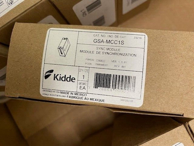 KIDDE GSA-MCC1S SYNC MODULE (NEW)