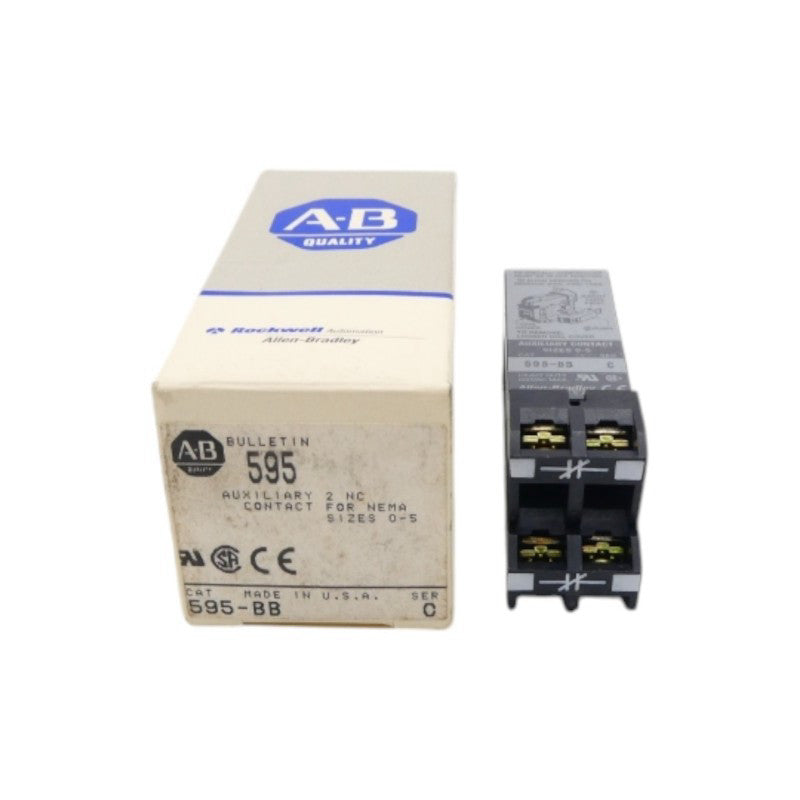ALLEN BRADLEY 595-BB SER. C (GY/BL) NSMP