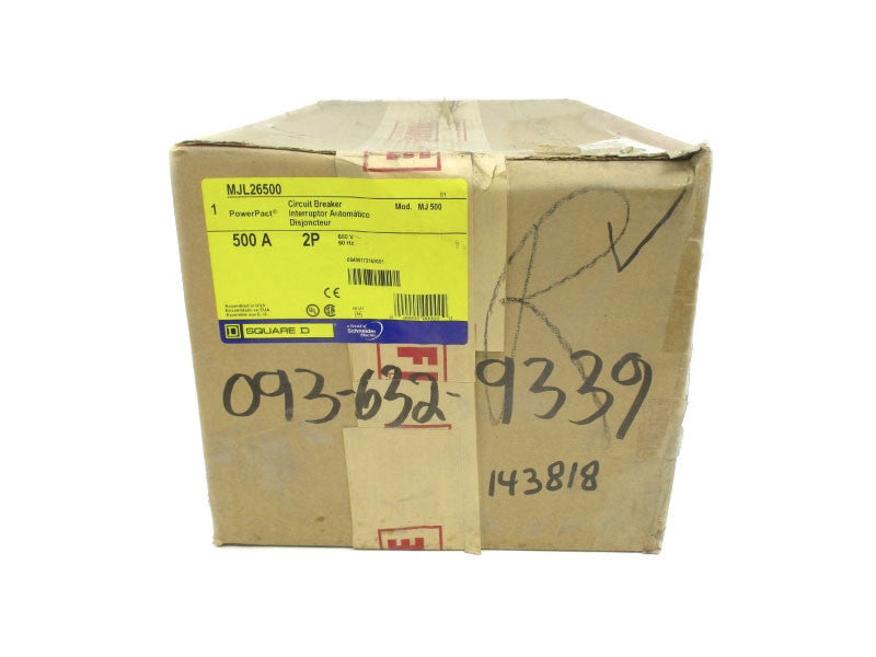 SQUARE D MJL26500 SER. 1 600V 500A NSFS